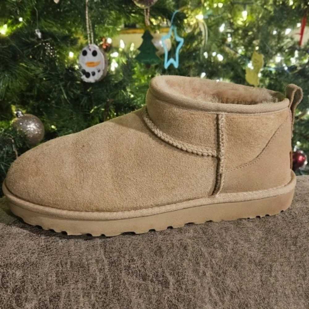 UGG Tan Ankle Boots - Picture 3 of 4